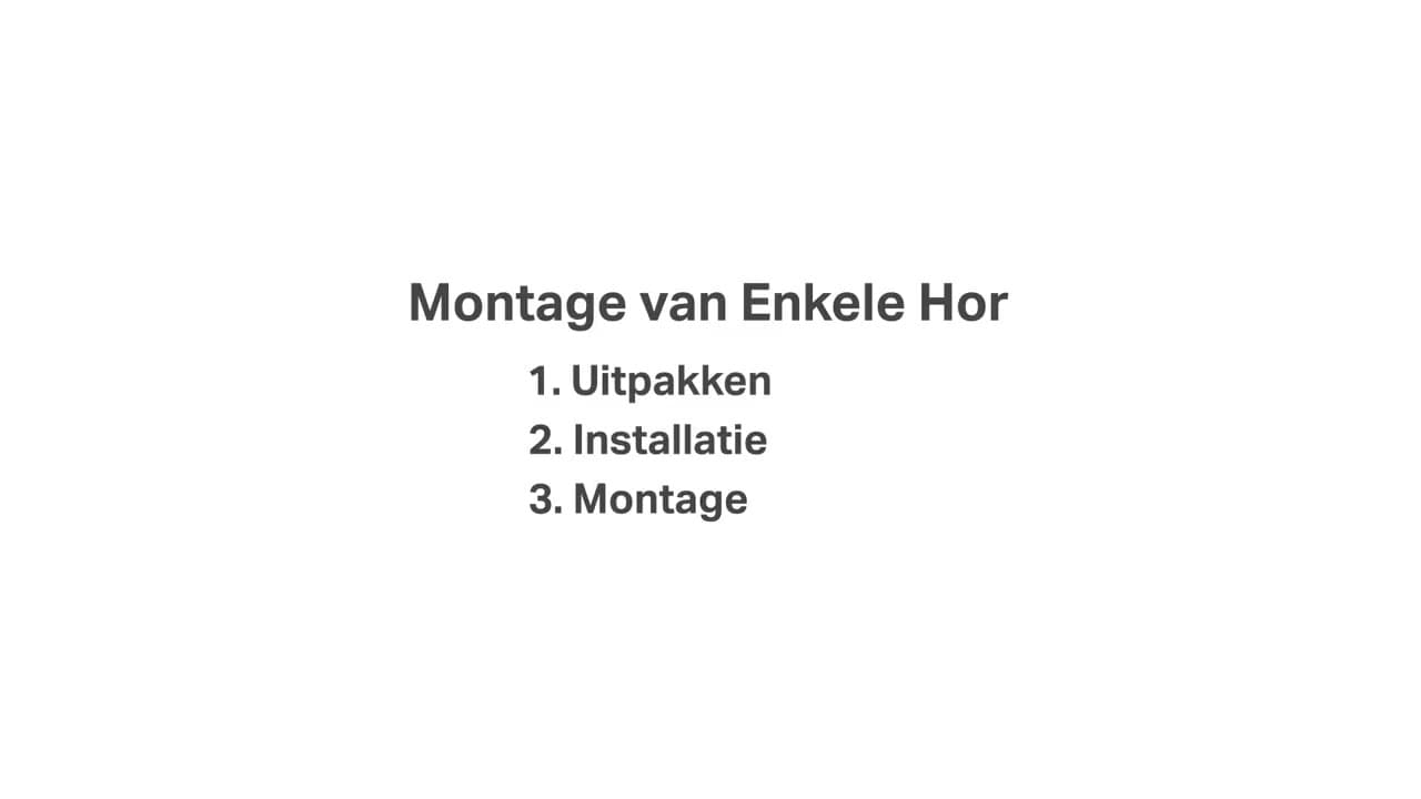Montage plissé hordeur